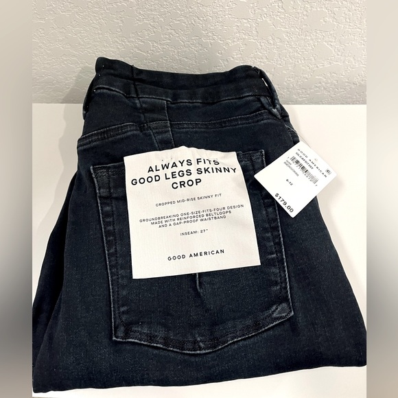 Good American Skinny Crop Jeans - Picture 1 of 5